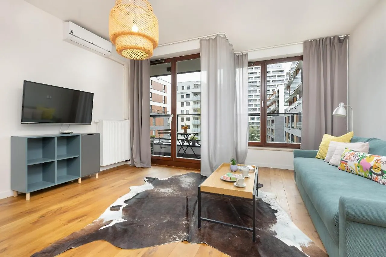 Siedmiogrodzka Air-Conditioned Apartment With Balcony Wola By Noclegi Renters Warsaw Poland
