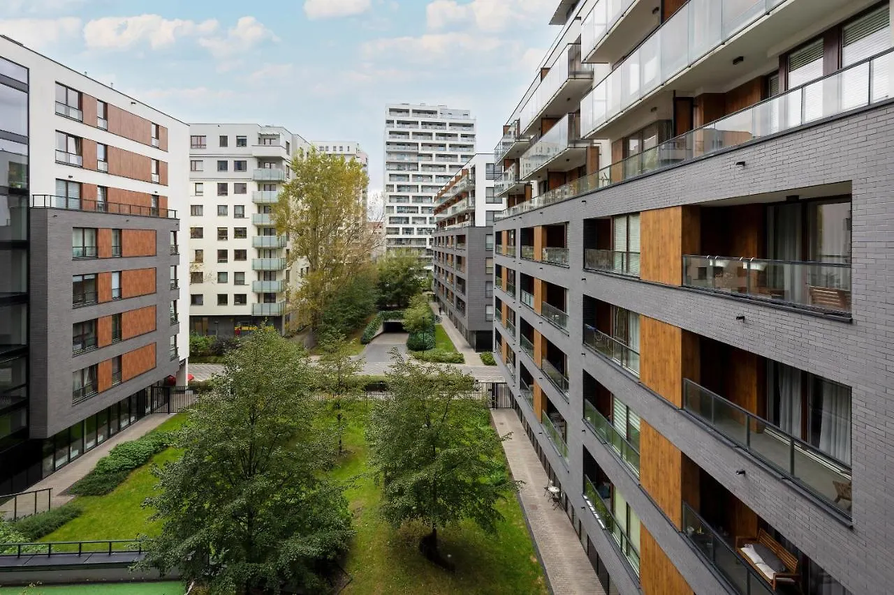 Siedmiogrodzka Air-Conditioned Apartment With Balcony Wola By Noclegi Renters Warsaw Poland